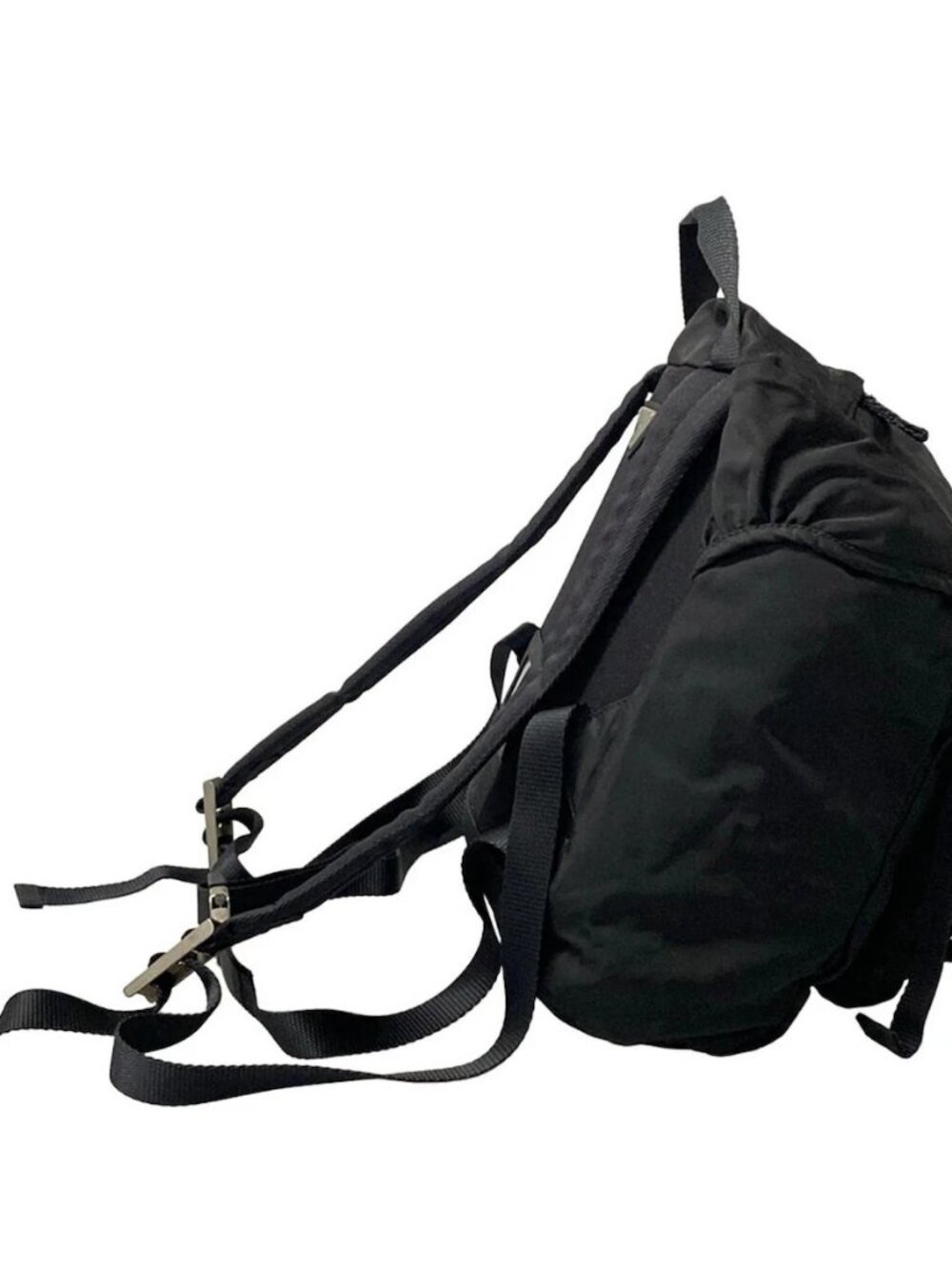 PRADA - Black Nylon Backpack - Picture 4 of 15